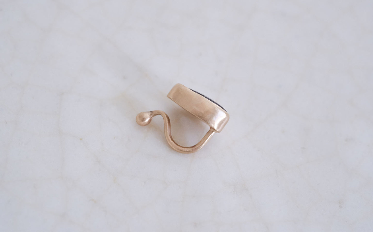 ［Atelier el］Water melon tourmalineの耳飾り（1piece）