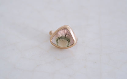 ［Atelier el］Water melon tourmalineの耳飾り（1piece）