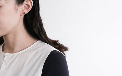 ［Atelier el］Water melon tourmalineの耳飾り（1piece）