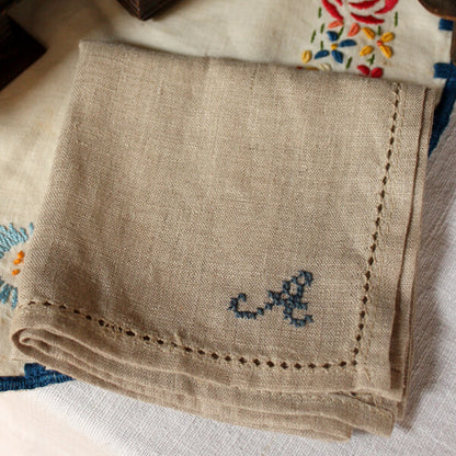【受注商品】アルファベット刺繍 ※代引不可