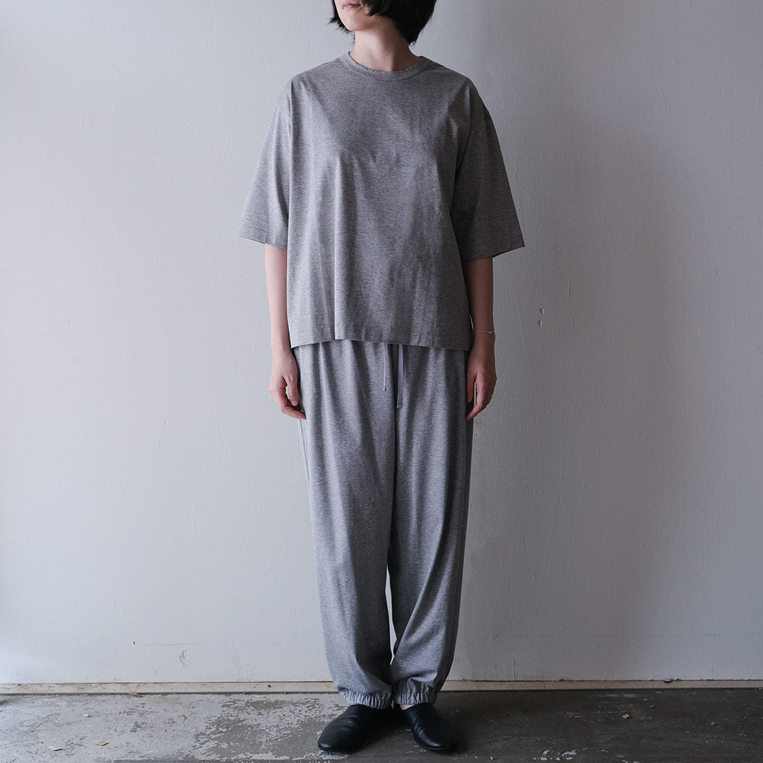 ［SALUÉ］white label スムース ハーフスリーブTシャツ