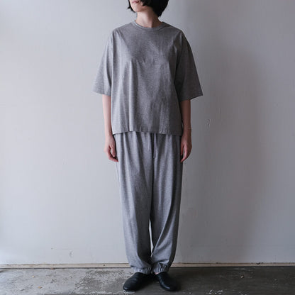［SALUÉ］white label スムース ハーフスリーブTシャツ