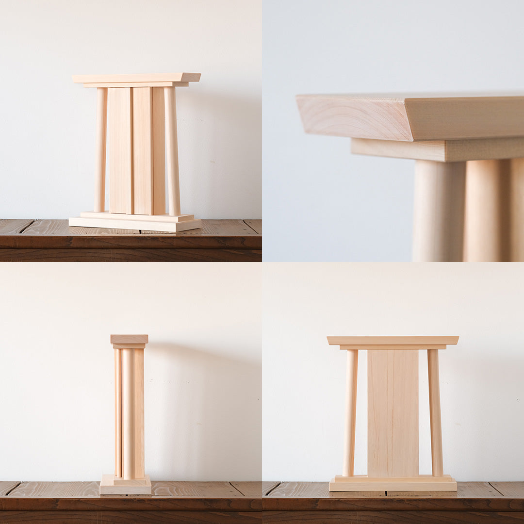 【直送・受注商品】［woodpecker］神棚「GIRIDO」 置き型