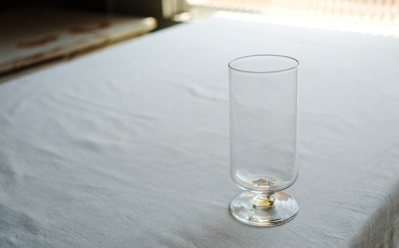 ［WASHIZUKA GLASS STUDIO］clear ashitsuki long
