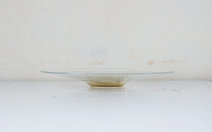 ［WASHIZUKA GLASS STUDIO］clear dish large