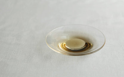 ［WASHIZUKA GLASS STUDIO］clear dish small