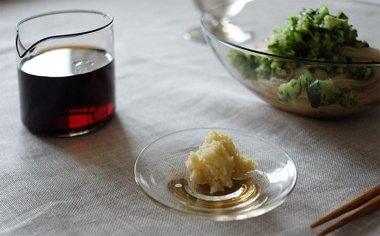 ［WASHIZUKA GLASS STUDIO］clear dish small