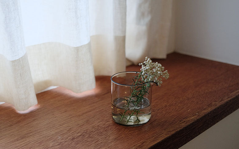 ［WASHIZUKA GLASS STUDIO］katakuchi shikaku