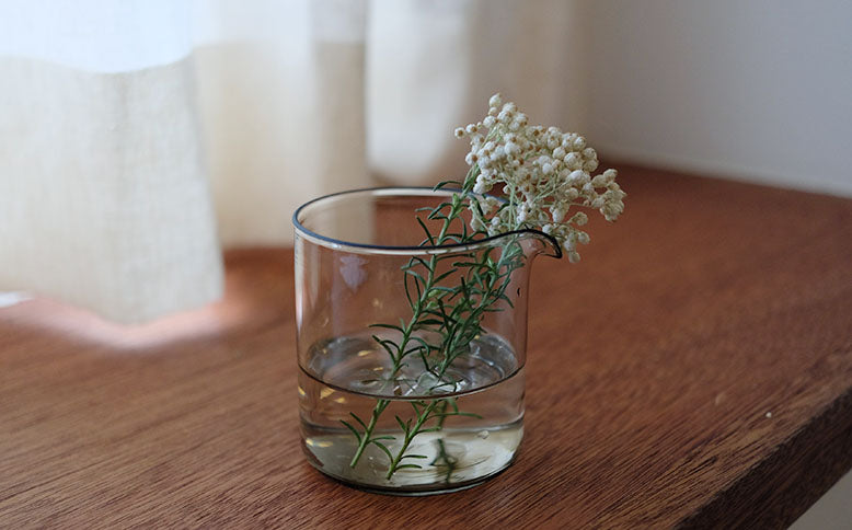 ［WASHIZUKA GLASS STUDIO］katakuchi shikaku