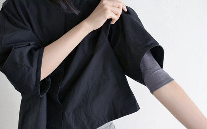 ［COCOONA SKINWEAR］7分袖トップ