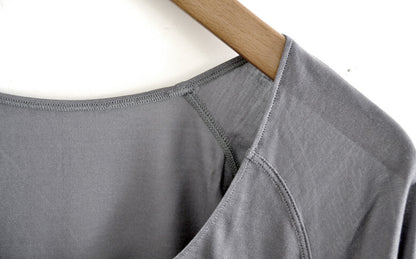 ［COCOONA SKINWEAR］7分袖トップ
