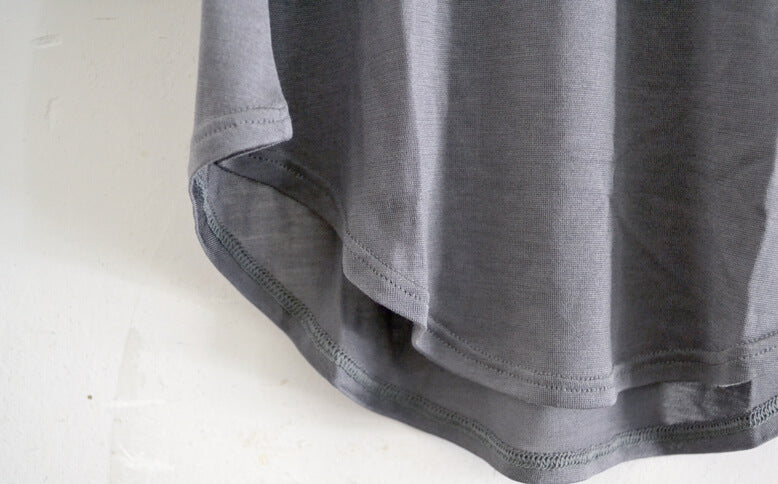 ［COCOONA SKINWEAR］7分袖トップ