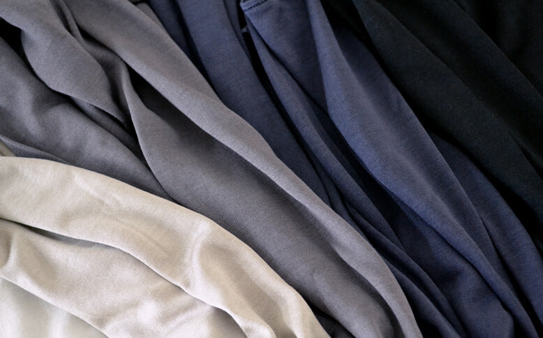 ［COCOONA SKINWEAR］7分袖トップ