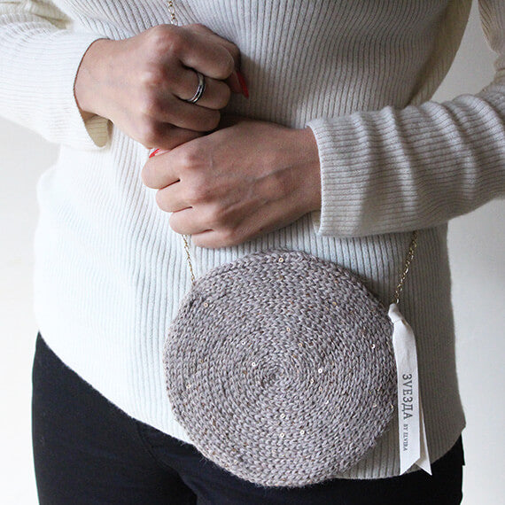 【手編み完成品】Galaktika ミニショルダー★