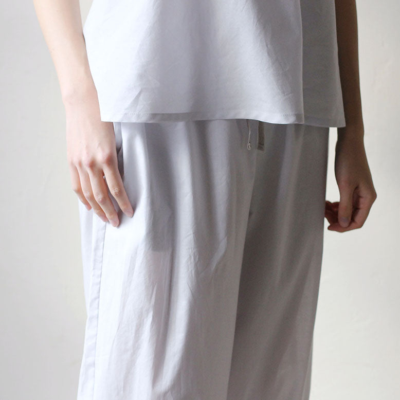 ［SALUÉ］white label ロングペティパンツ