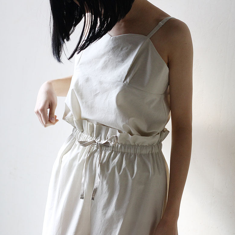 ［SALUÉ］white label ロングペティパンツ
