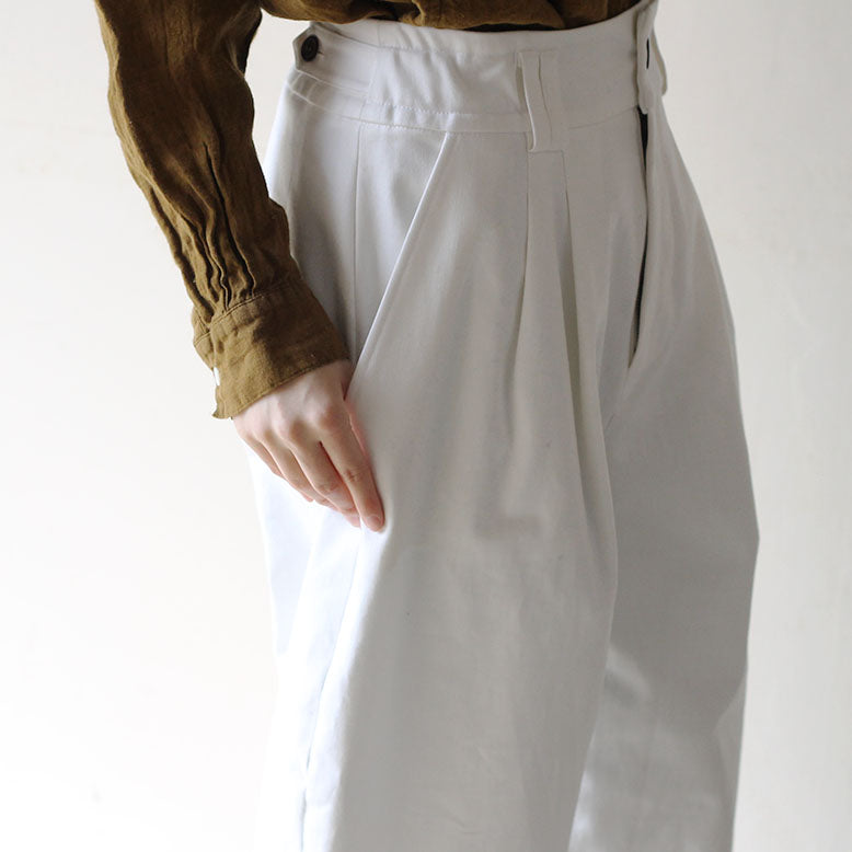 SALUÉ／【受注商品】エッグチノパンツ