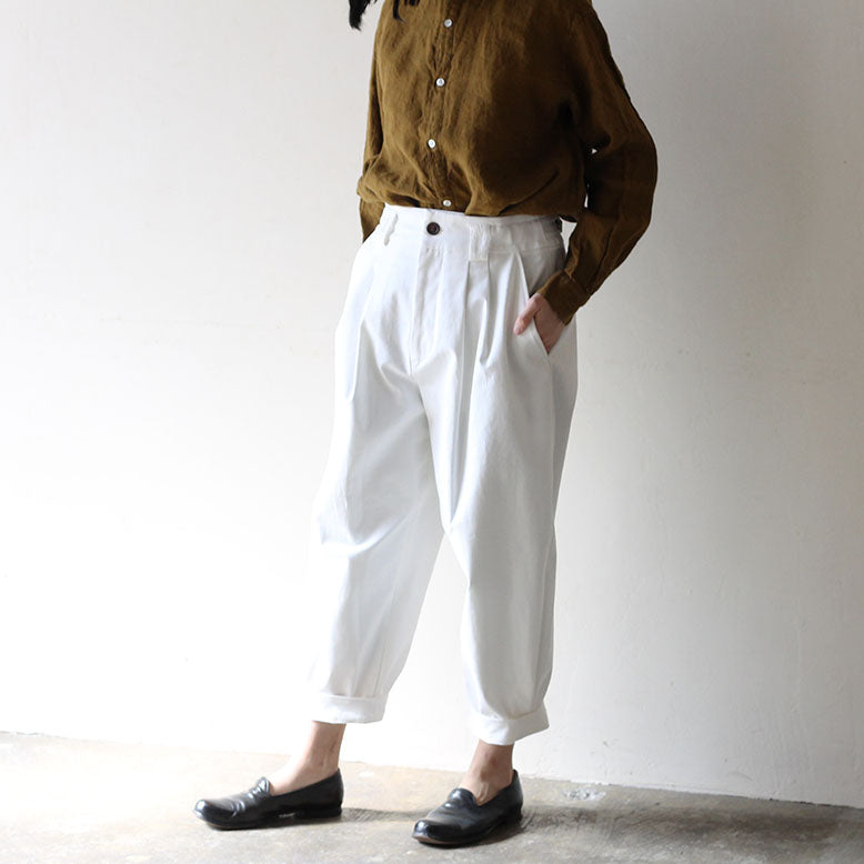 SALUÉ／【受注商品】エッグチノパンツ