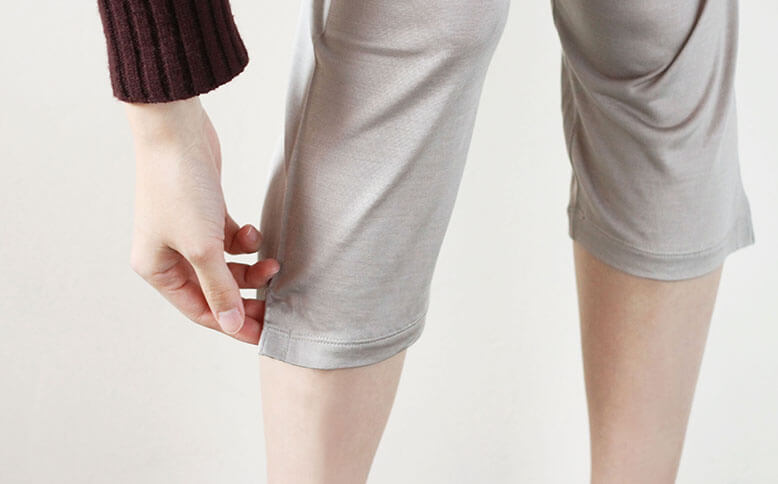 COCOONA SKINWEAR／クロップド パンツ