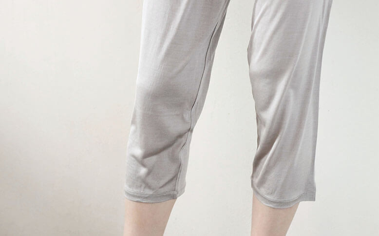 COCOONA SKINWEAR／クロップド パンツ