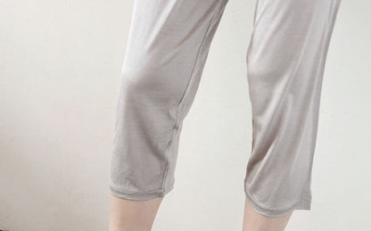 COCOONA SKINWEAR／クロップド パンツ