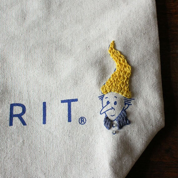 ムッシュムーリットに刺繍をしてみました