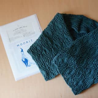 パターン＜リーフパターンのマーガレット＞