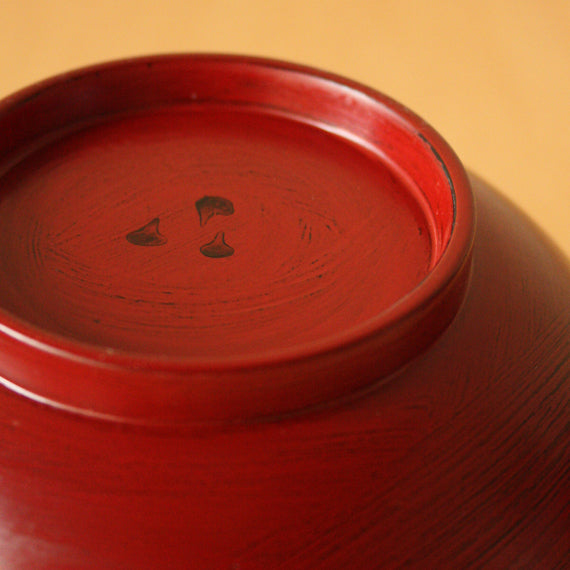 山岸厚夫　渕布多用椀　汁椀　共箱付き　本塗り 赤木明人 fit=scale-down,w=1200