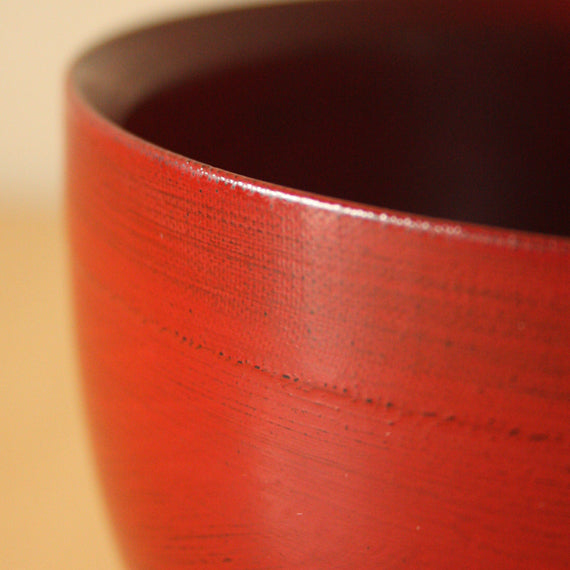 山岸厚夫　渕布多用椀　汁椀　共箱付き　本塗り 赤木明人 fit=scale-down,w=1200