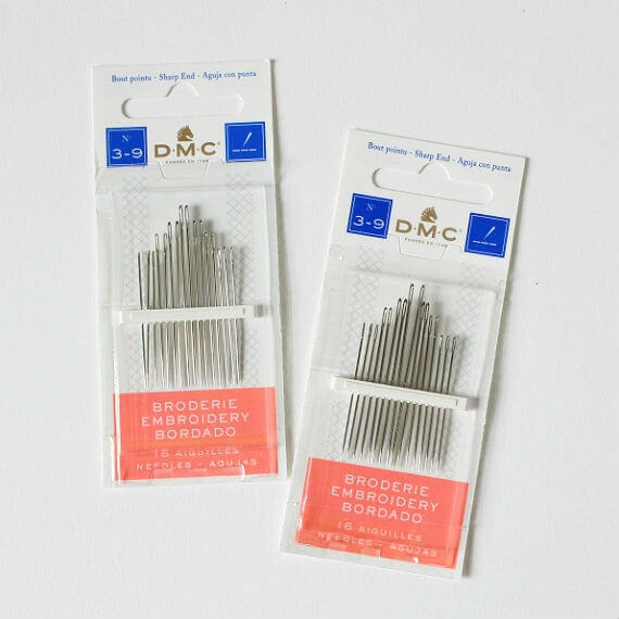 DMC エンブロイダリー針 3～9号