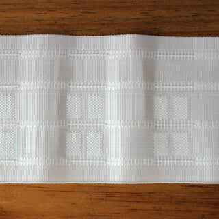 ペンシルプリーツカーテン用　ギャザーテープ