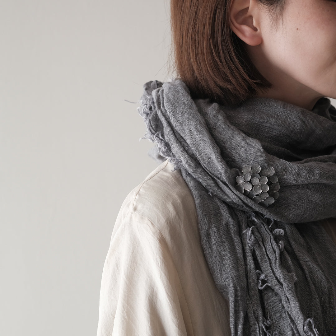 【受注商品】［Furuhashi michiko］アナベルブローチ【23FM】