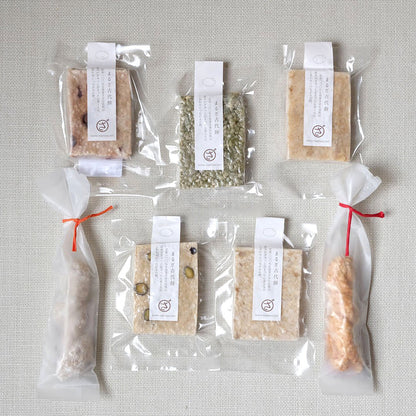 【生産者直送便】［まるざ発芽玄米研究所］まるざ古代餅1週間セット