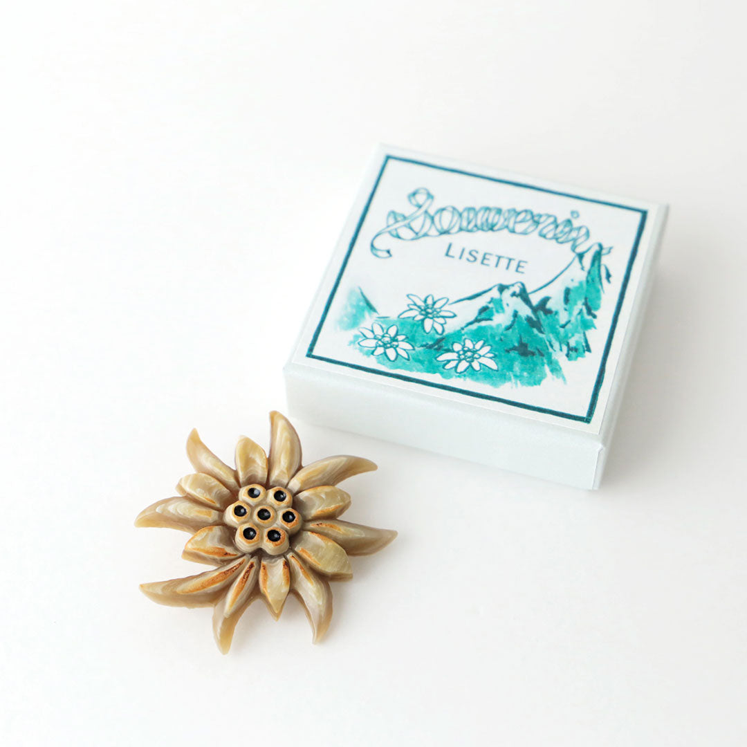 LISETTE  ブローチ ブローシュ・エーデルワイス – Envelope - エンベロープオンラインショップ
