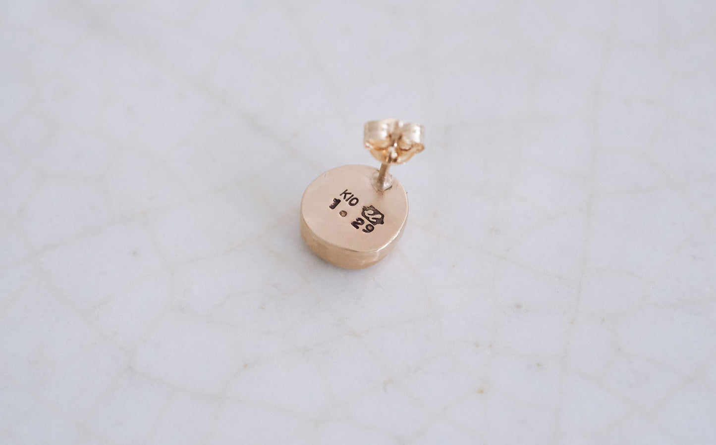 ［Atelier el］Water melon tourmalineの耳飾り（1piece）