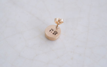［Atelier el］Water melon tourmalineの耳飾り（1piece）