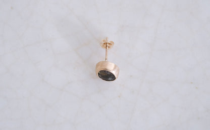 ［Atelier el］Water melon tourmalineの耳飾り（1piece）