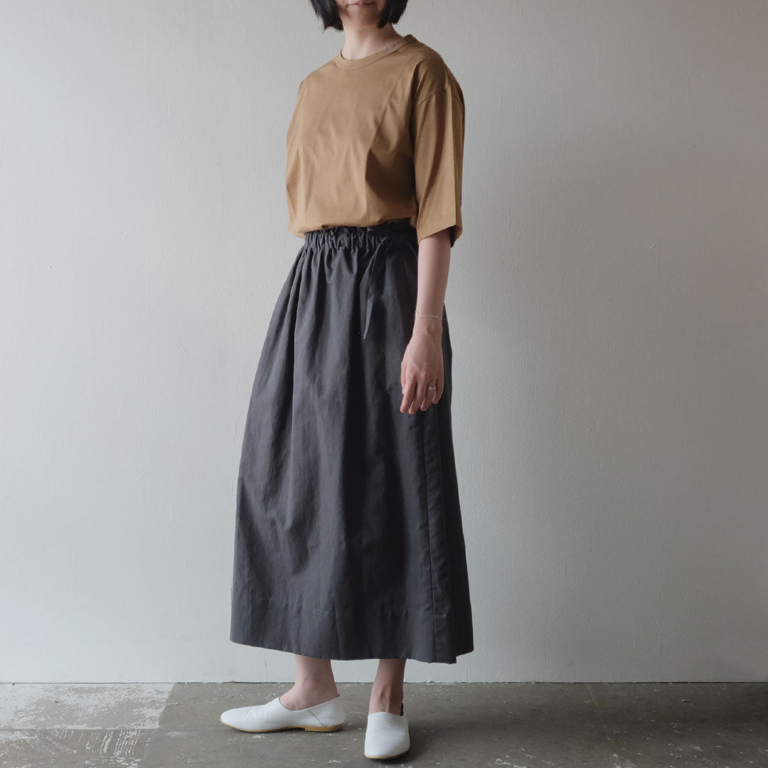 ［SALUÉ］white label スムース ハーフスリーブTシャツ