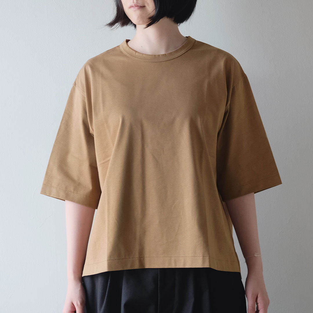 ［SALUÉ］white label スムース ハーフスリーブTシャツ