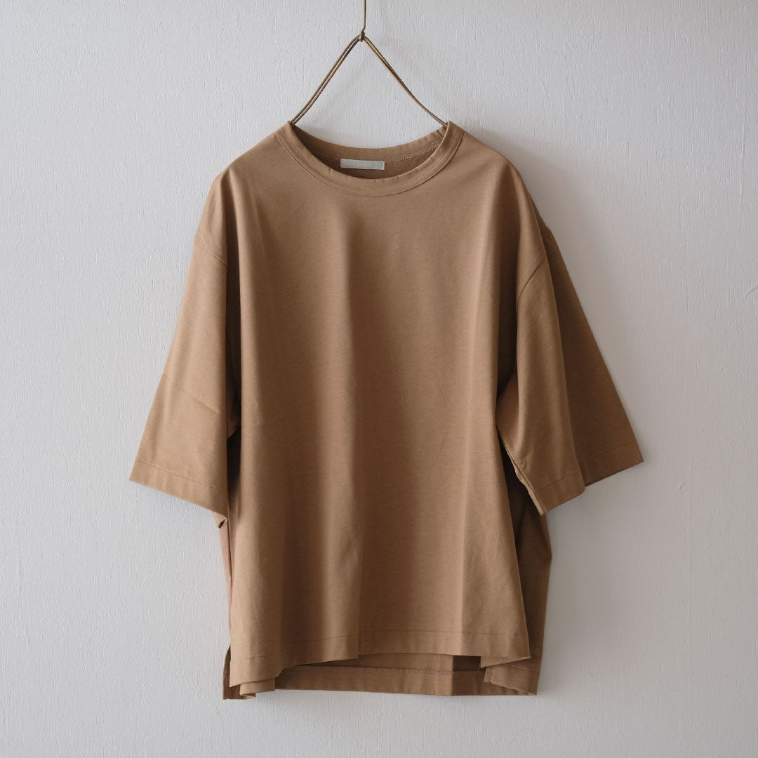 ［SALUÉ］white label スムース ハーフスリーブTシャツ