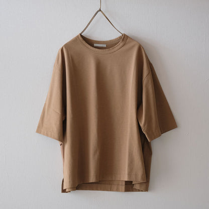 ［SALUÉ］white label スムース ハーフスリーブTシャツ