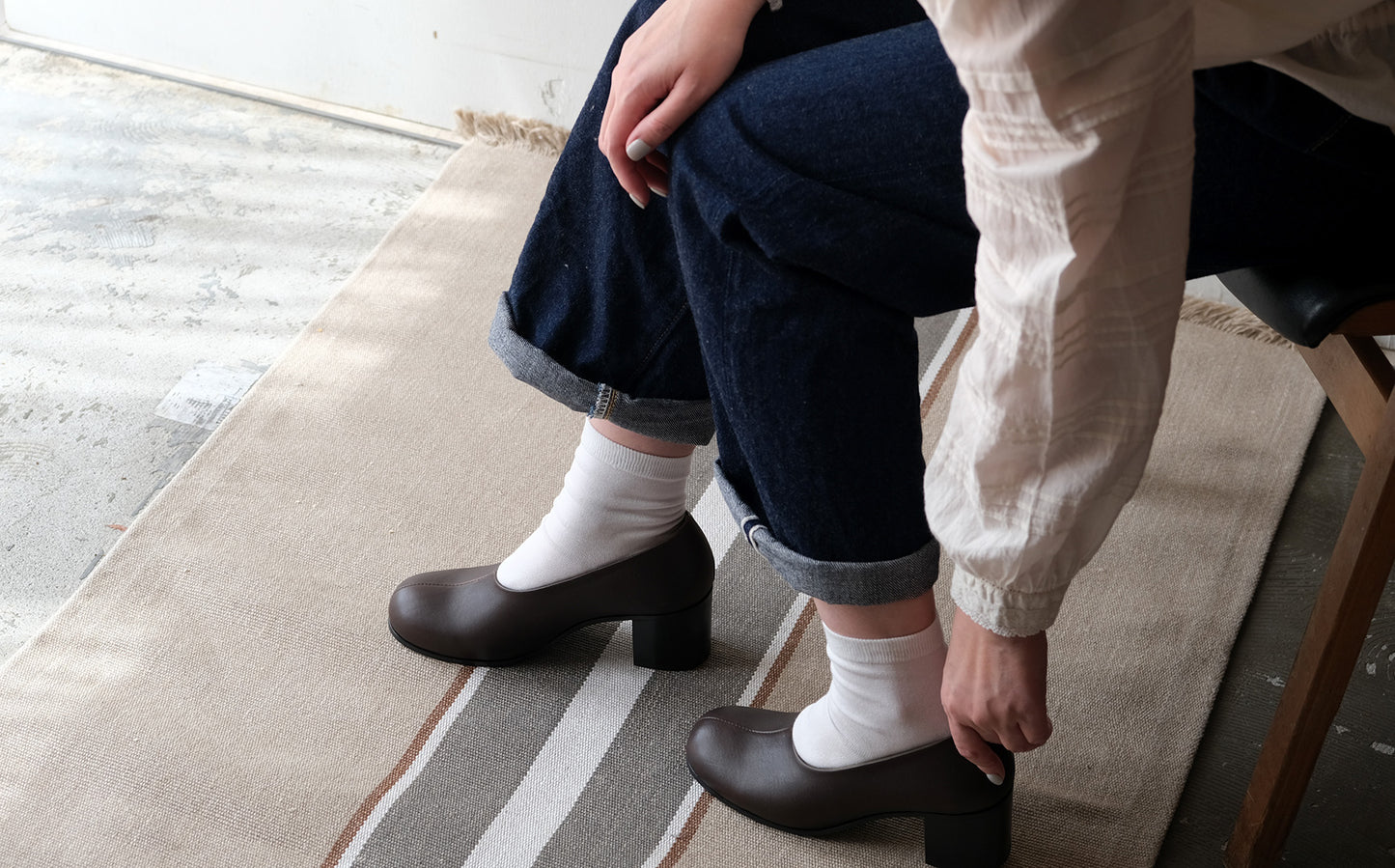 【受注商品】［AUTTAA］ヒールパンプス