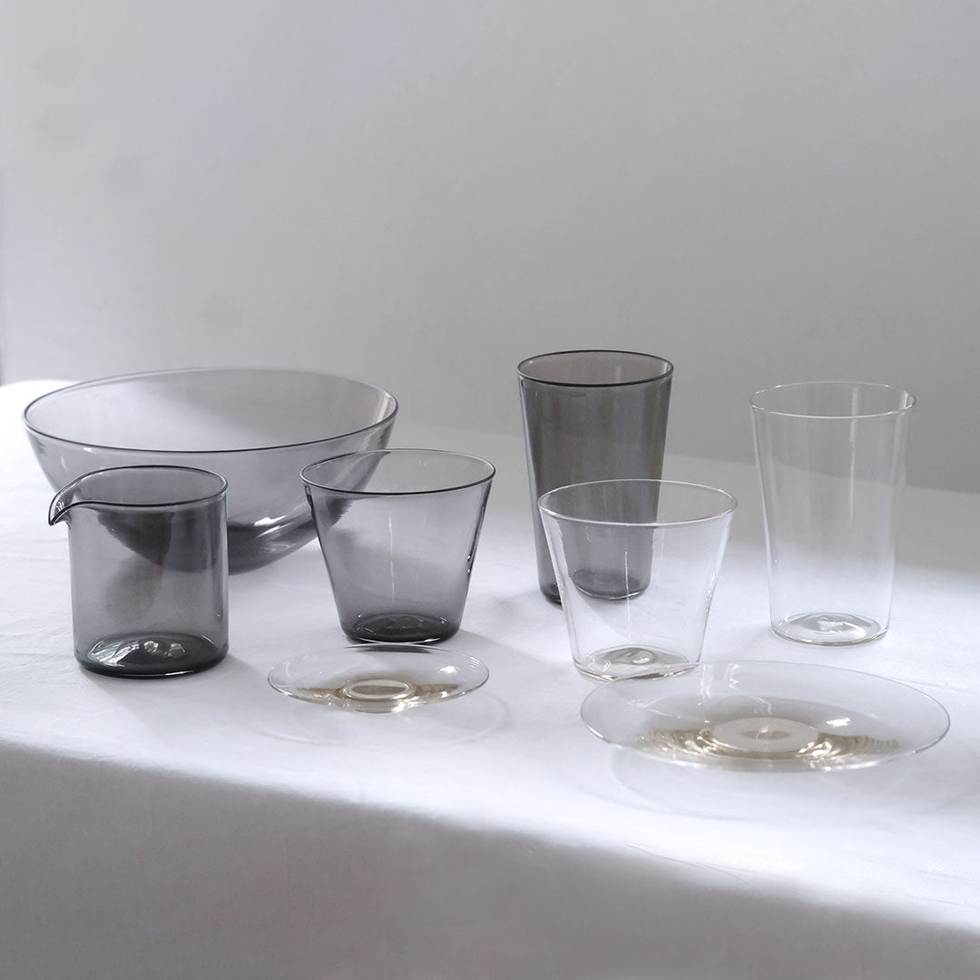 ［WASHIZUKA GLASS STUDIO］charcoal bowl large