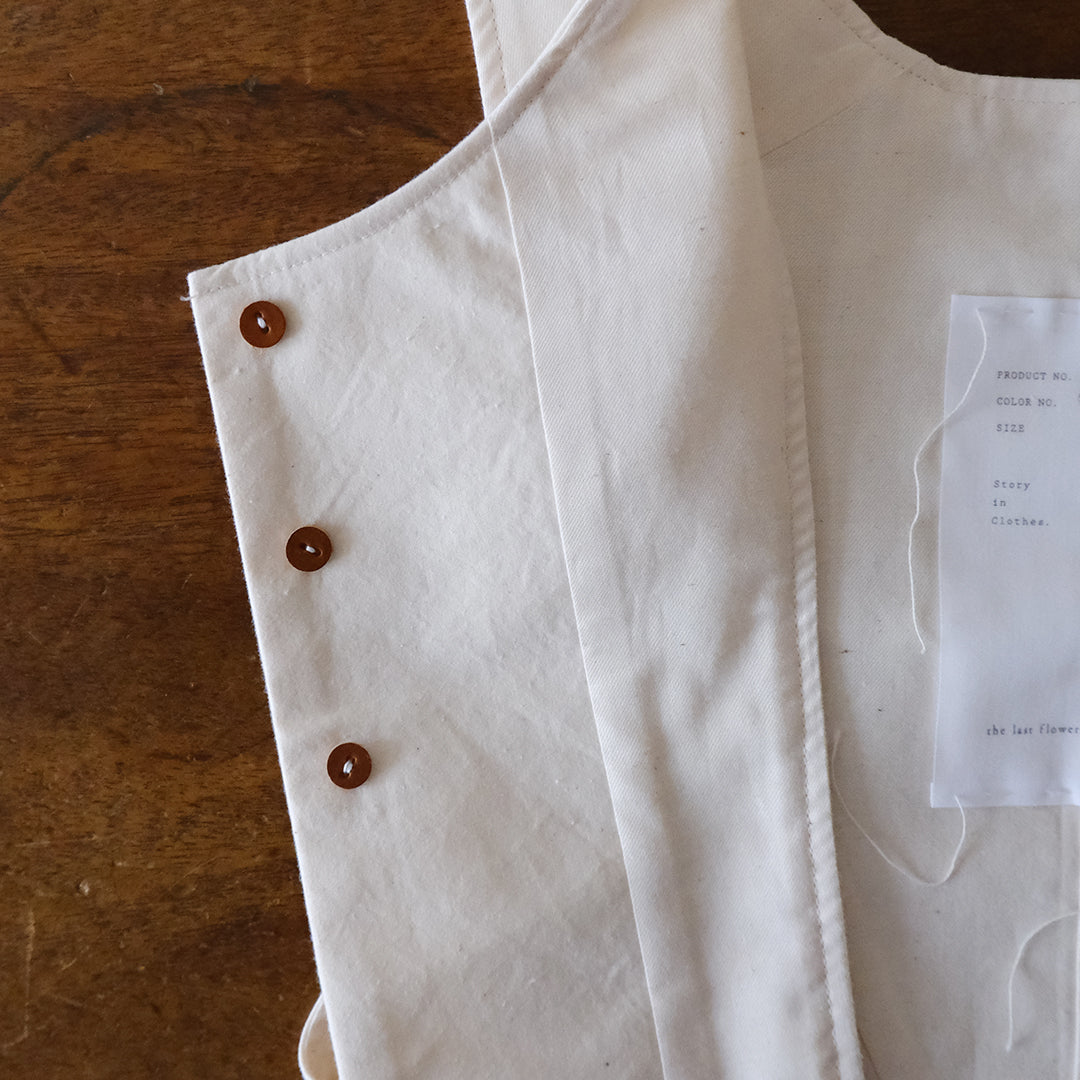 かげとひかりのwork vest ラストフラワーオブジアフタヌーン the last flower of the afternoon／晩き日のvest – Envelope